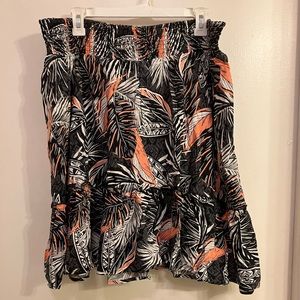 Torrid smocked waist skirt